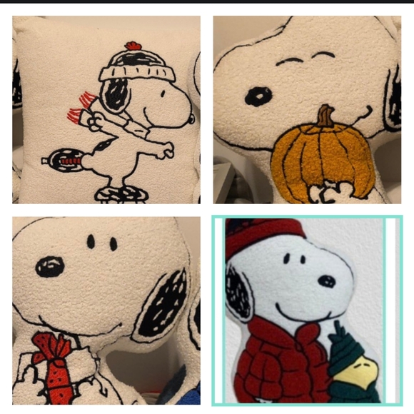 Snoopy Sherpa pillows (4) - Picture 1 of 1